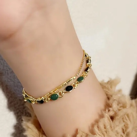 🔥TOP TRENDY UNIQUE VINTAGE JADE BRACELET🔥 - Picture 5 of 6